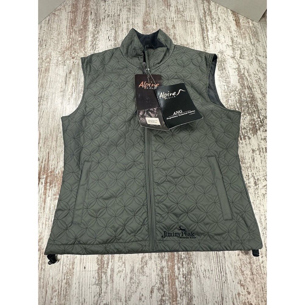 Jimmy Peak Alpine Quilted Vest - Gray